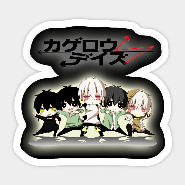 Kagerou Project Sticker by KingKazama